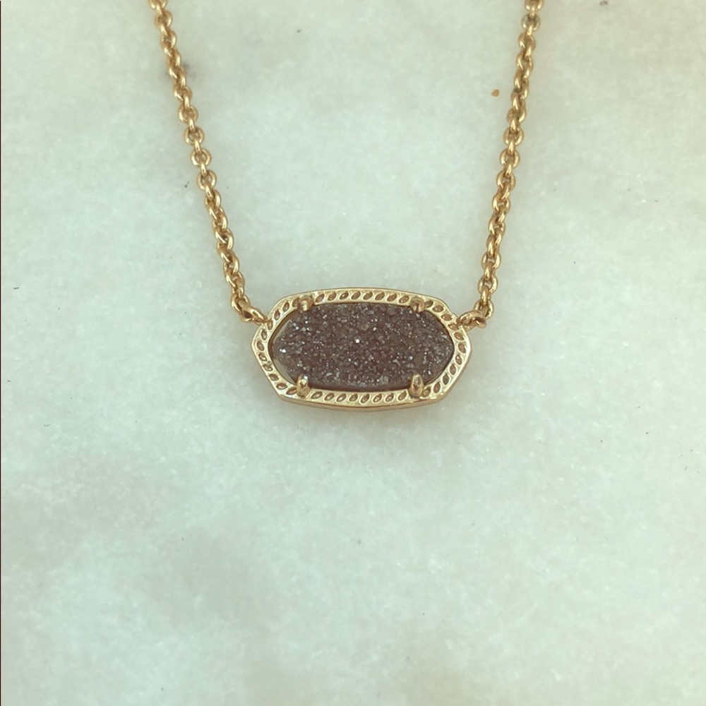 Kendra Scott Elisa gold pendant necklace
